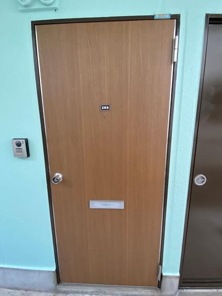 室岡ハイツ(玄関)