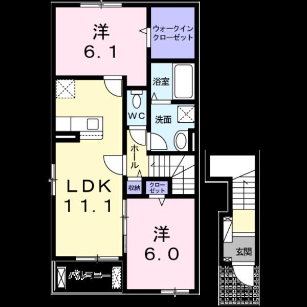 佐倉市江原台２丁目のアパート