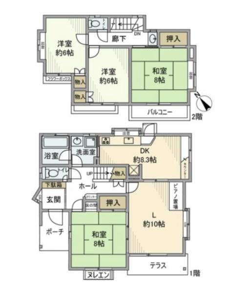 佐倉市宮ノ台２丁目の貸家