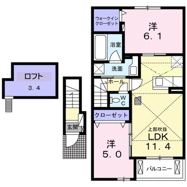 佐倉市江原のアパート
