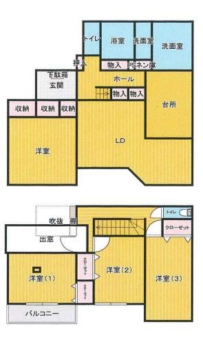 佐倉市中志津４丁目の貸家