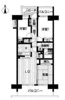 佐倉市西志津１丁目のマンション