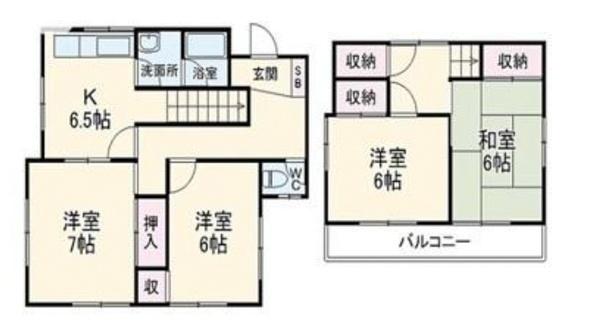 佐倉市生谷の貸家