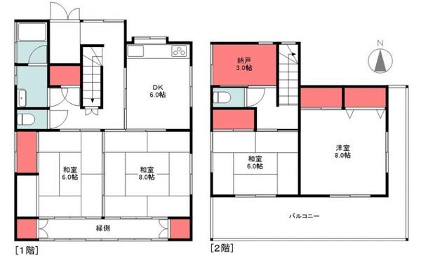 佐倉市南臼井台の貸家