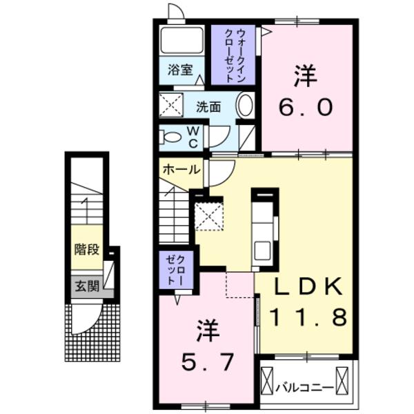 佐倉市上志津のアパート
