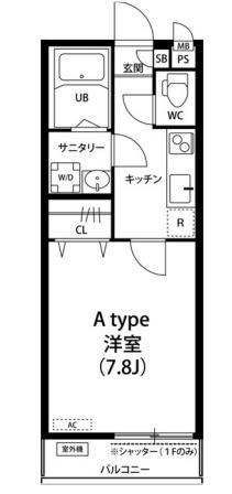 佐倉市上座のアパート