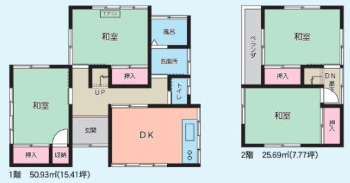 佐倉市臼井の貸家
