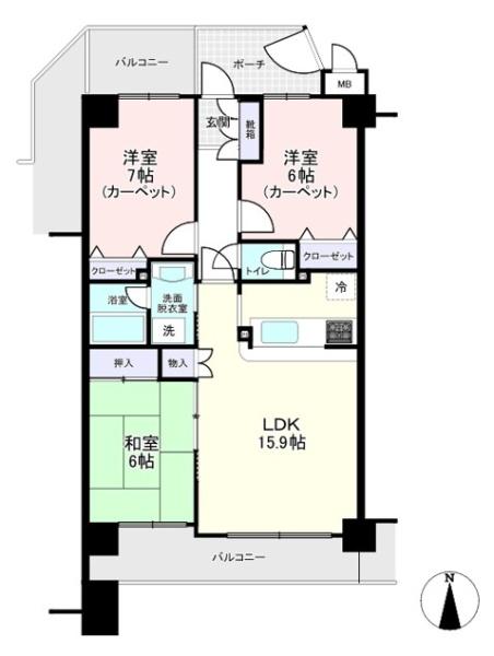 四街道市和良比のマンション