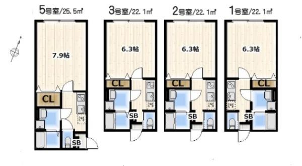 八千代市上高野のアパート