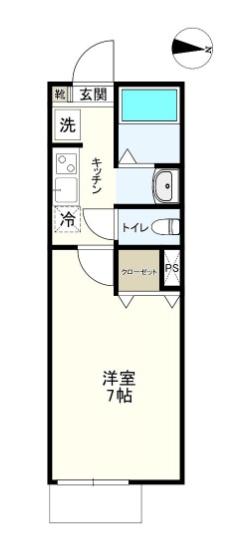 佐倉市臼井台のアパート
