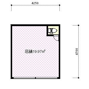 江戸川区北小岩６丁目の店舗（建物一部）