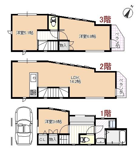 松本貸家