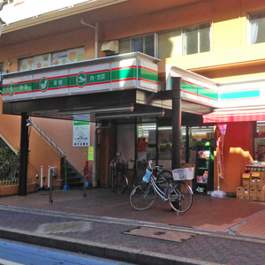 江戸川区北小岩８丁目のアパート(ローソンストア100北小岩六丁目店)