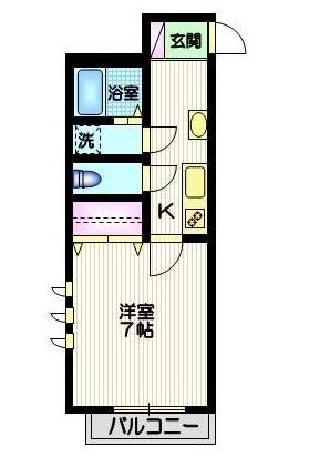 大田区鵜の木２丁目のアパート