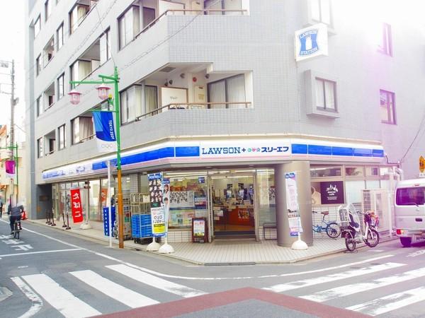 ホワイトヴィラ碑文谷(ローソン・スリーエフ碑文谷六丁目店)