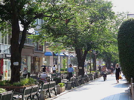 中井邸(九品仏川緑道)