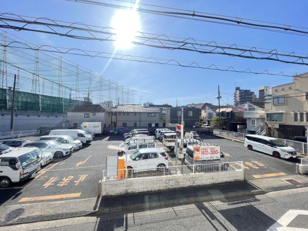 目黒区碑文谷5丁目のアパート(現地からの眺望)