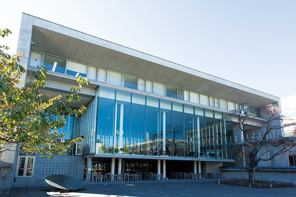 田園マンション(東京都市大学世田谷キャンパス図書館)