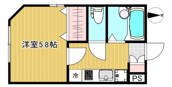 目黒区碑文谷５丁目のアパート