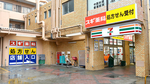 コーポラスノグチ(スギ薬局向河原駅前店)