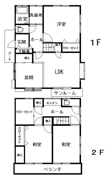 富士市増川の貸家