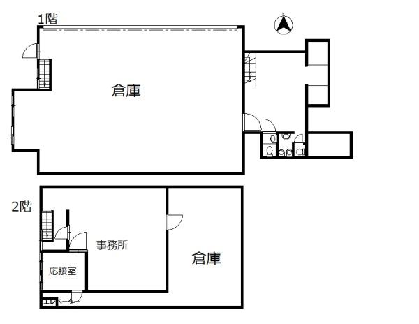 平沼694-1　事務所付き貸倉庫