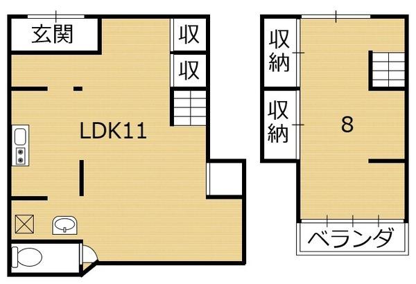 京都市中京区西ノ京永本町の貸家