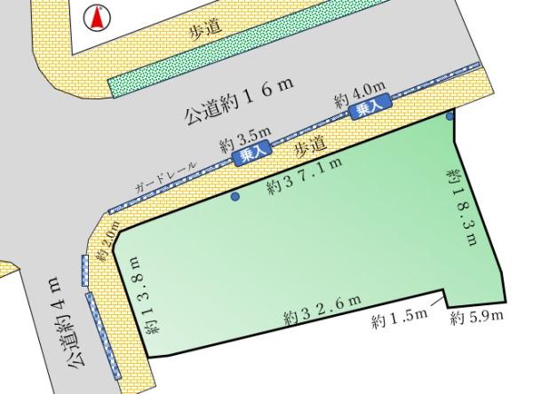 高浜市本郷町２丁目　事業用定期借地（リース地）