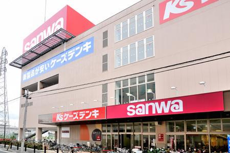 元宮貸家(sanwa鶴見尻手店・ケーズ電機)