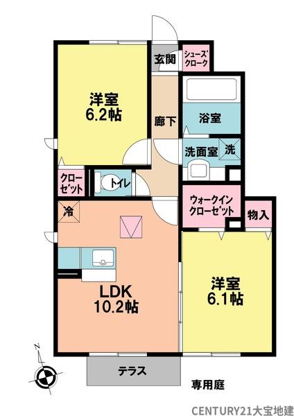 ハーリンガムコート都賀Ｃ