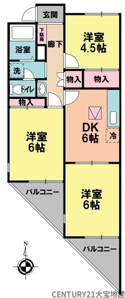 ヴューラーみつわ台Ｄ