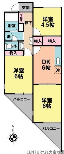 ヴューラーみつわ台Ｄ