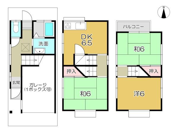 宇治市小倉町南浦の貸家