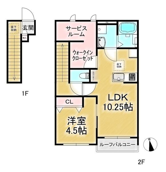 BelleLeadHIRAKI(間取り)