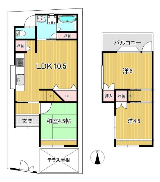 広野町小根尾貸家