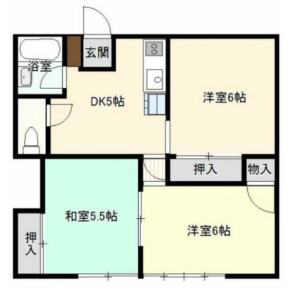 横浜市神奈川区白幡仲町のアパート