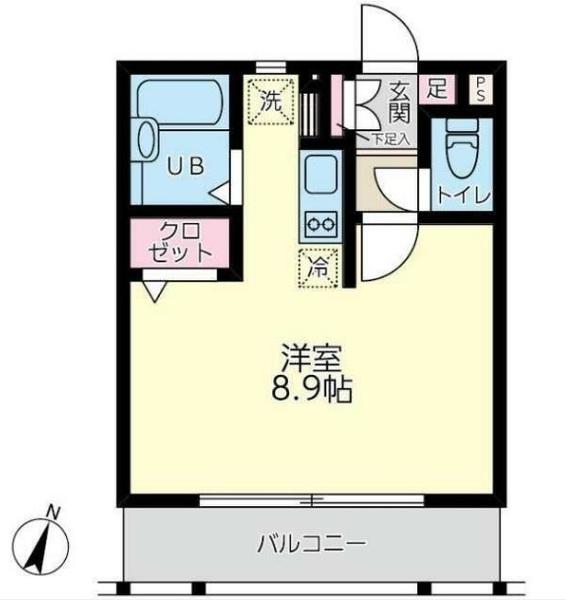 横浜市神奈川区栗田谷のアパート