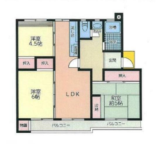 ガーデン山団地6号棟