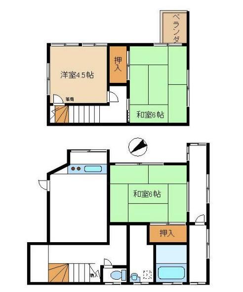 横浜市保土ケ谷区仏向町の貸家