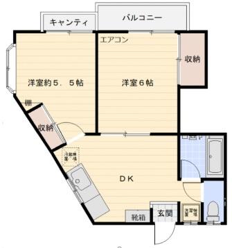 ストークハイツ高橋(間取り)
