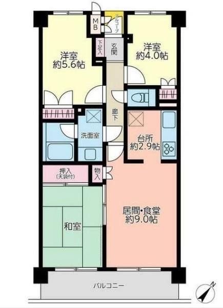 横浜市神奈川区神大寺１丁目のマンション