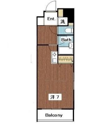 横浜市神奈川区反町1丁目の事務所(間取り)