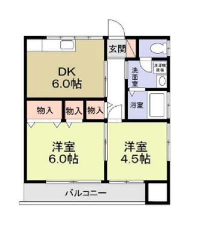 横浜市南区六ツ川３丁目のアパート