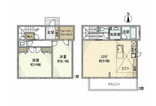 横浜市神奈川区三ツ沢南町の貸家