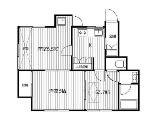 横浜市西区東久保町のアパート