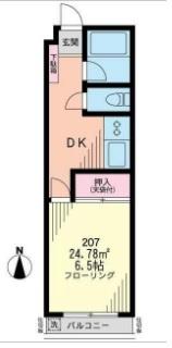 横浜市神奈川区松見町３丁目のアパート