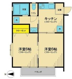 横浜市神奈川区三ツ沢西町のアパート
