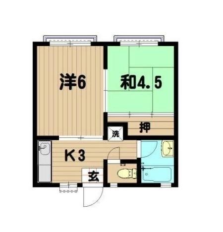 横浜市神奈川区三ツ沢南町のアパート