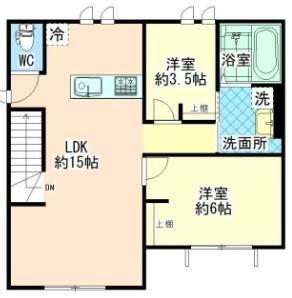 横浜市神奈川区六角橋６丁目のアパート