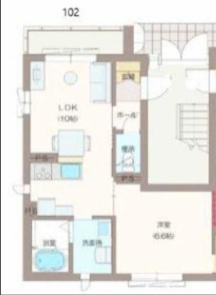 横浜市西区久保町のマンション(間取り)